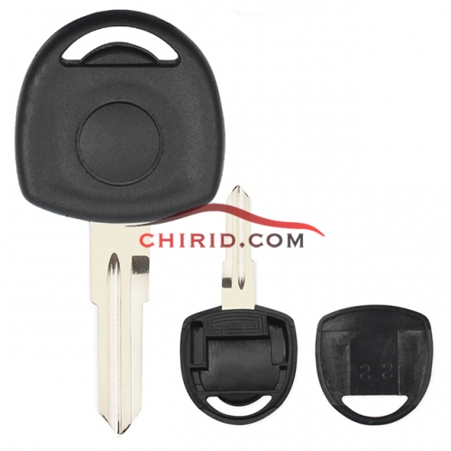 Chevrolet transponder key shell with left blade (no logo)