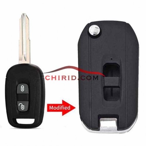 Chevrolet 2 button modified remote key blank