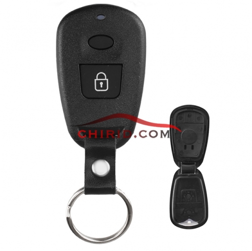 Hyundai 2 button remote key blank（without batter place)