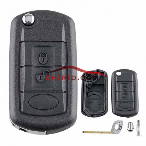 Ford landrover 3 button remote key blank--”ford style“ HU101 blade