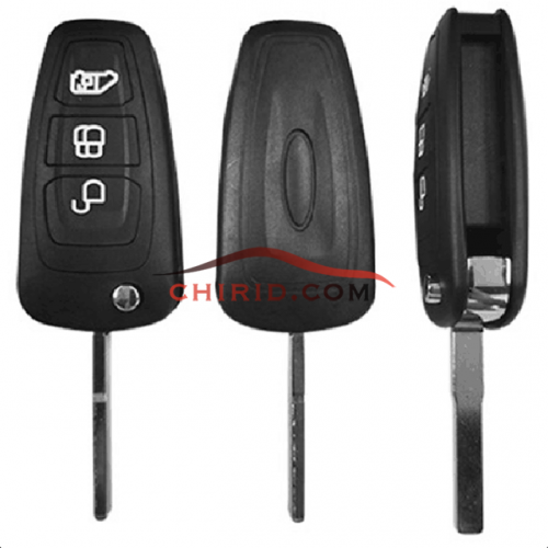 Ford 3 buttons key shell