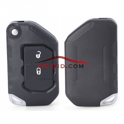 2018-2019 Jeep W-rangler  2buttons ASK 433.92mhz PCF7939M /4A Chip   flip remote key  FCCID: OHT1130261