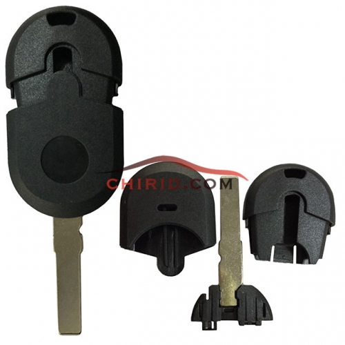 Fiat transponder key blank with SIP22 blade (blade part can be separated)