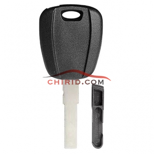 Fiat transponder key blank -(can put TPX long chip and Ceramic chip) blank color is black with SIP22 blade