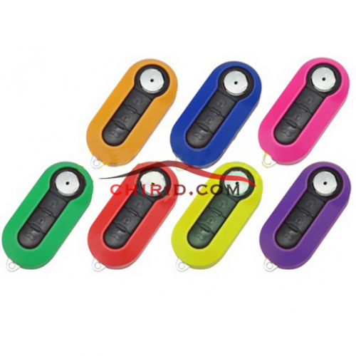 Fiat 3 button remote key blank in 7 color (if you don't know how to fit and unfit, please don’t' buy)