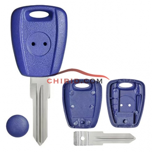 Fiat transponder key blank (blue) with GT15R blade