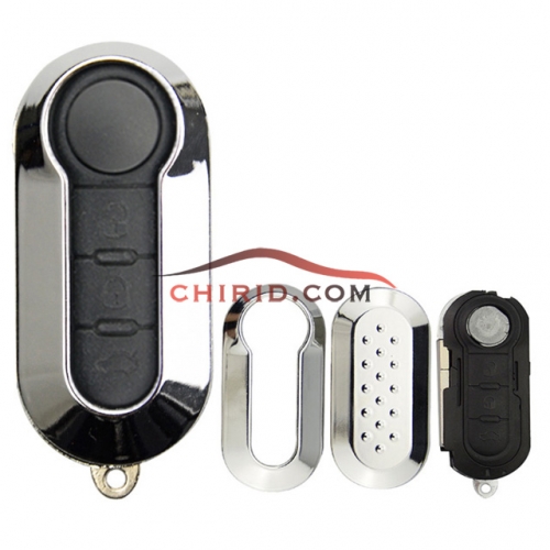 Fiat 3 button remote key blank silver color (if you don't know how to fit and unfit, please don’t' buy)