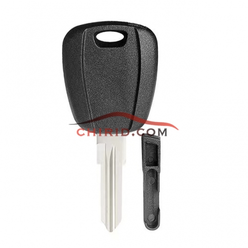 FIAT transponder key blank with GT15R blade (can put TPX long chip and Ceramic chip) black color is black