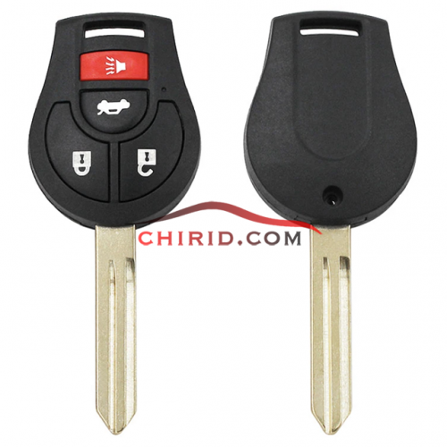 Nissan 3+1 button  Frontier NV1500 Rogue Sentra Frontier remote key with 434mhz  with ID46 chip  FCCID: CWTWB1U751 CWTWB1U816