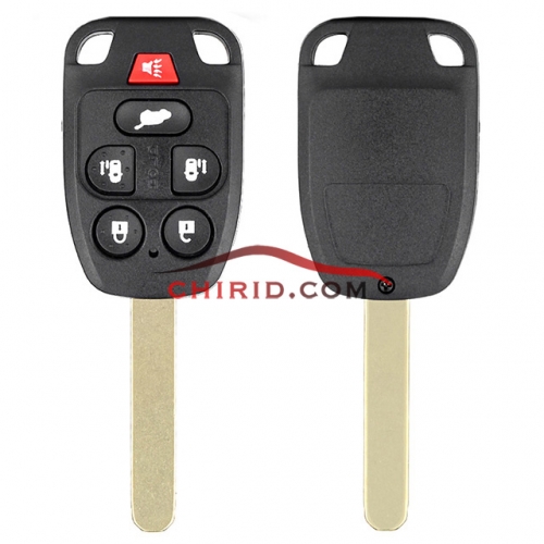 Honda O-dyssey 5+1 buttons remote key 313.8mhz with 46 chip FCC: N5F-A04TAA