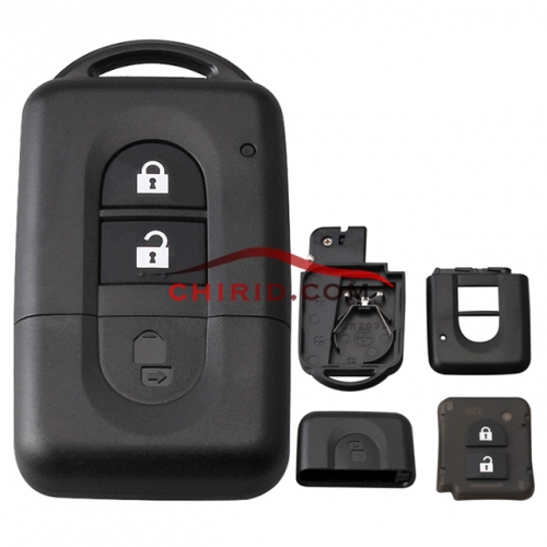 Nissan 2 button  remote key blank