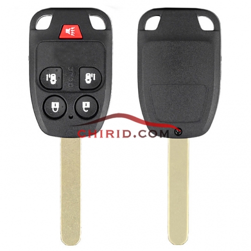 Honda O-dyssey 4+1 buttons remote key 313.8mhz with 46 chip FCC: N5F-A04TAA