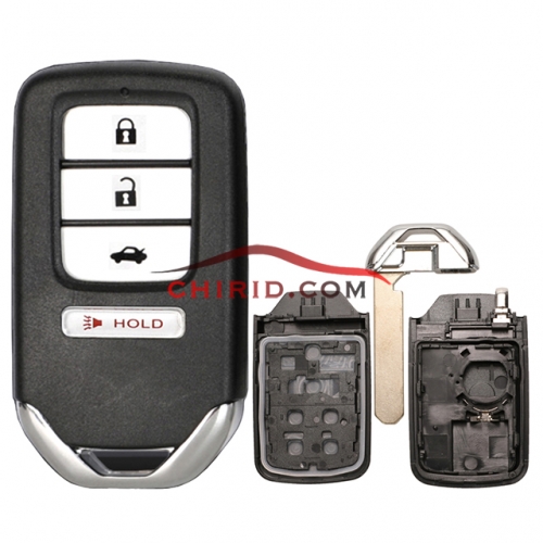 Honda 3+1 button remote key shell