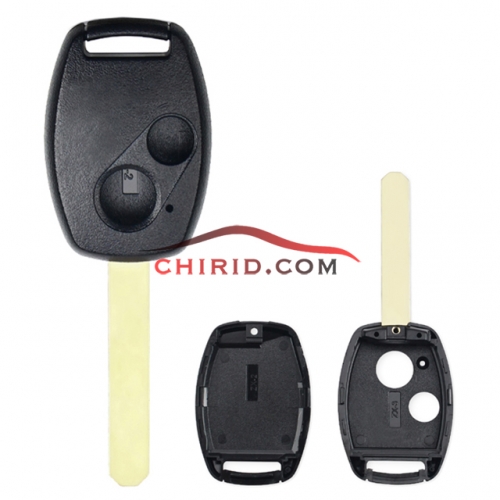 Honda 2 buttons remote key shell （no chip slot place)