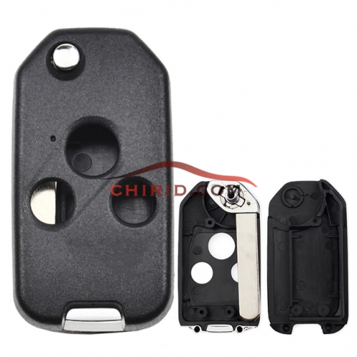 Honda 3 button remote key blank