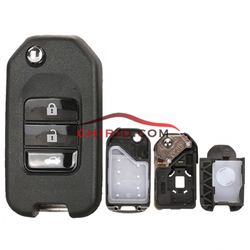 3 Buttons Remote G Key Shell Suit for Honda Civic Accord City CR-V Jazz XR-V Vezel HR-V FRV Original Key Replacement