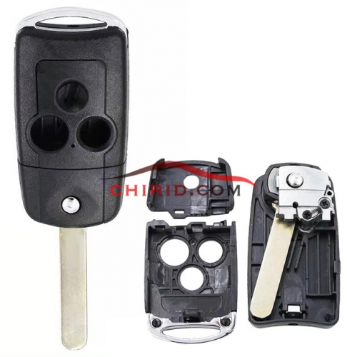 Honda 3 button remote key blank