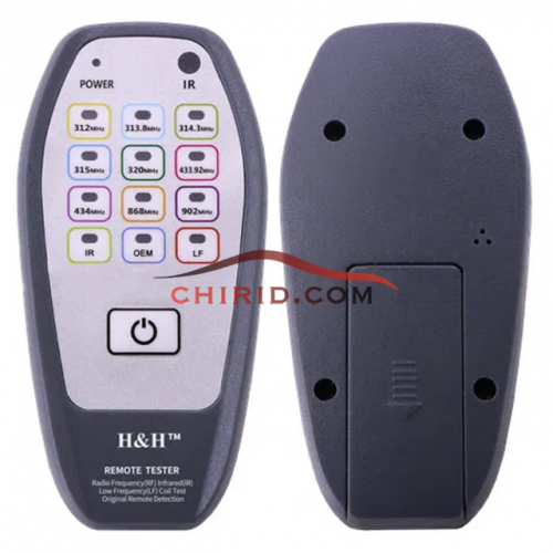 H&H remote frequency tester/OEM / IR / LF Coil Tester 312MHz / 313.8MHz / 314.3MHz / 315MHz / 320MHz / 433.92MHz / 434MHz / 868MHz / 902MHz