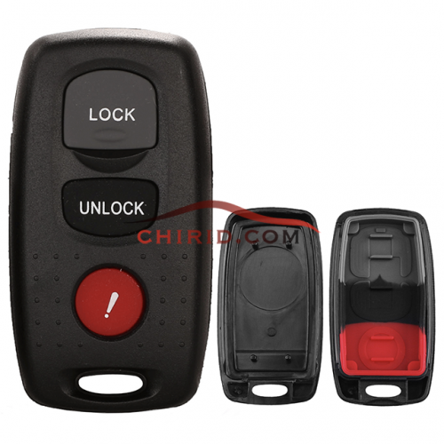 Mazda 3 button modified remote key blank