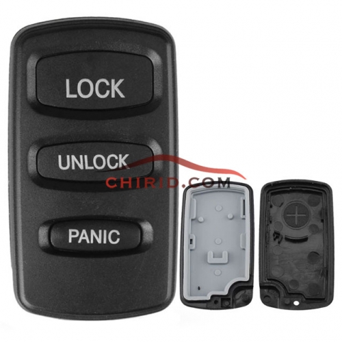 Mitsubishi 3 button  remote key shell