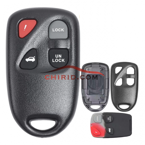 Mazda 4 button remote key case