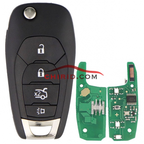 2015 year Chevrolet Cruze 4 button remote key  PCF7941E chip-315mhz