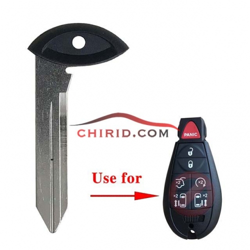 Chrysler key blade