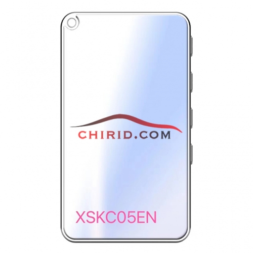 Xhorse/VVDI 4 buttons Keyless Smart King card with Proximity function VVDI2 PN: XSKC04EN . Size:77*77*16.5mm