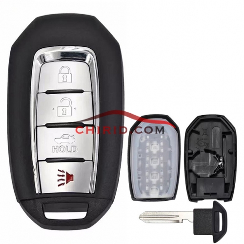 Nissan 3+1 buttons remote key