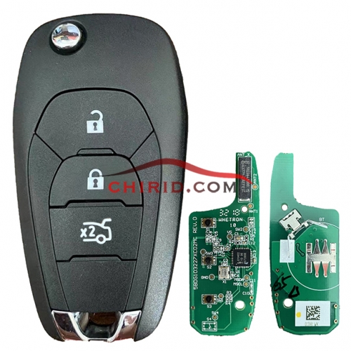 Original Chevrolet  Kowoz 3 buttons remote key  4A chip-434mhz