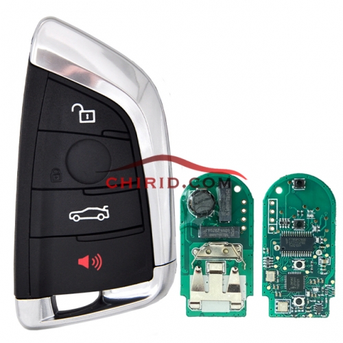 BMW 3+1 button  keyless remote key With   433mhz with PCF7953P chip
