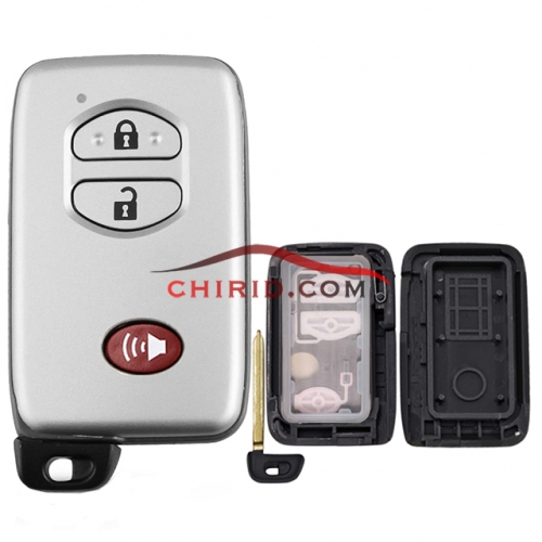 Toyota Crown 2+1 button key blank