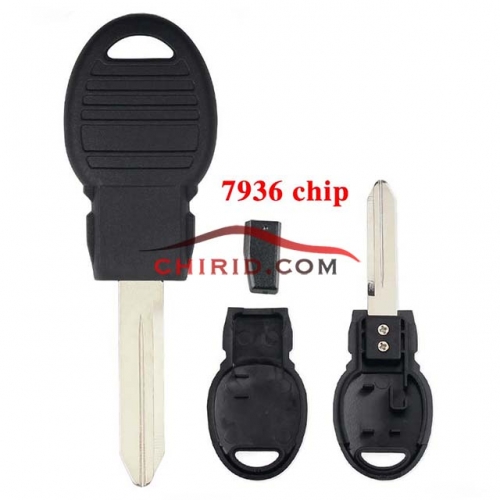 Chrysler transponder key with 7936 chip