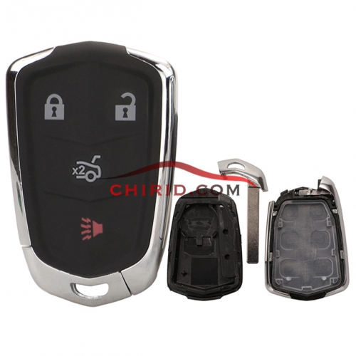 Cadillac 3+1 buttons key shell