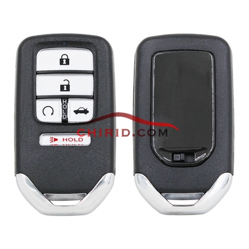 Honda 4+1 buttons keyless remote key ID47 chip and 313.8mhz FCC: ACJ932HK1210A IC:216J-HK1210A
