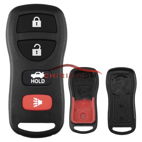 Nissan 3+1 buttons remote key