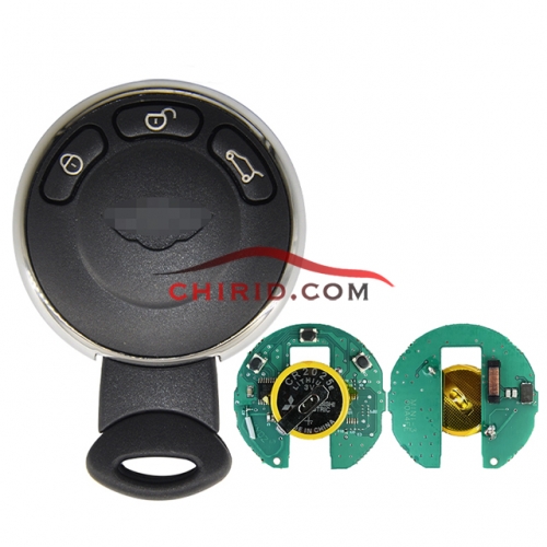 BMW Mini 3 button  remote key with 433mhz 7945chips