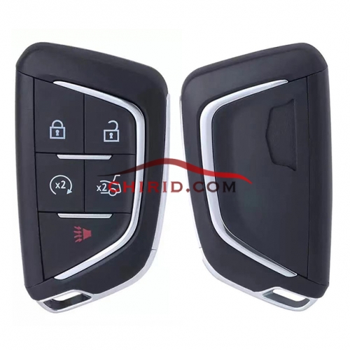 Cadillac XT420 type CT5 and CT4 keyless-go  4+1 buttons remote key with 433mhz and 49 chip