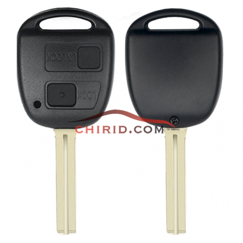 Lexus 2 button remote key with 4D67 chip with 433mhz use for T-oyota land cruiser prado