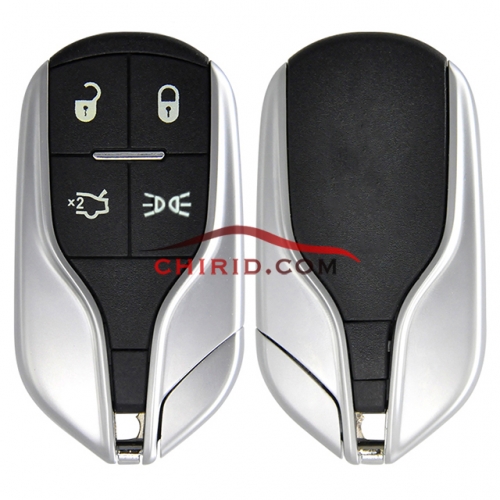 Maserati 4 button remote key with 433mhz PCF7945/7953(HITAG2)