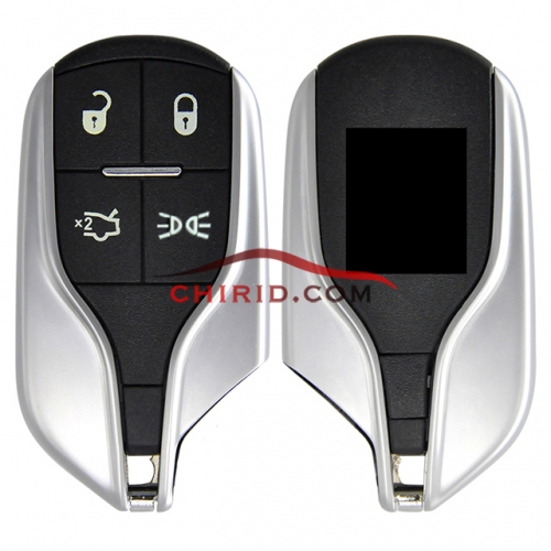 Original Maserati 4 button remote key with 433mhz  with PCF7945/7953 chip no blade A2-C739-3510-1-00/5923336AG CMIIT ID:2013DJ7188 FCCID:M3N-7393490 I