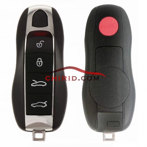 Porsche 4+1 remote key blank  with panic button