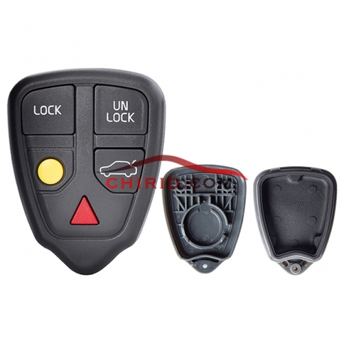 Volvo 5 button remote   key shell