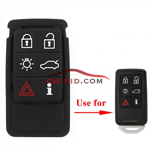 Volvo 6 button key pad