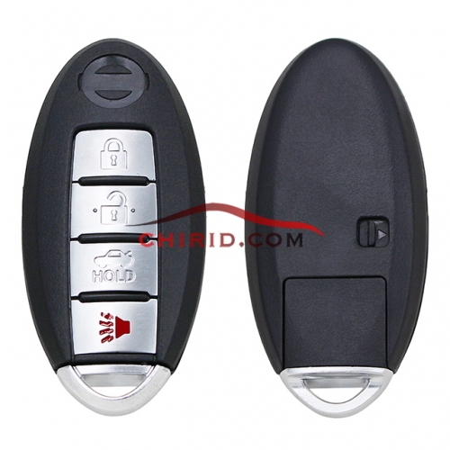 Nissan new sunny 4 buttons remote key with 315mhz  ID46 chip /7952 chip FCCID: CWTWB1U815