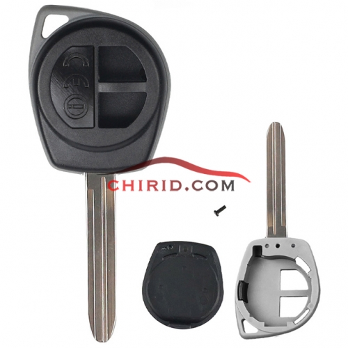 Suzuki 2 button remote key blank