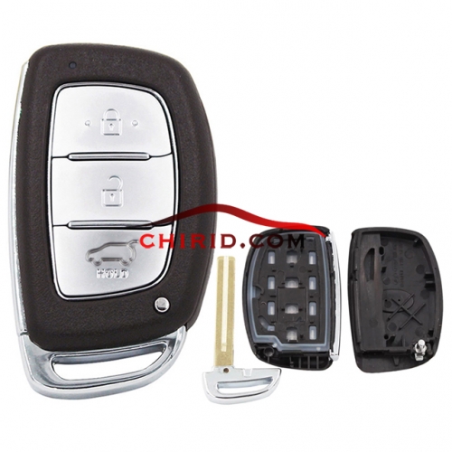 Hyundai 3 button remote key blank with SUV button