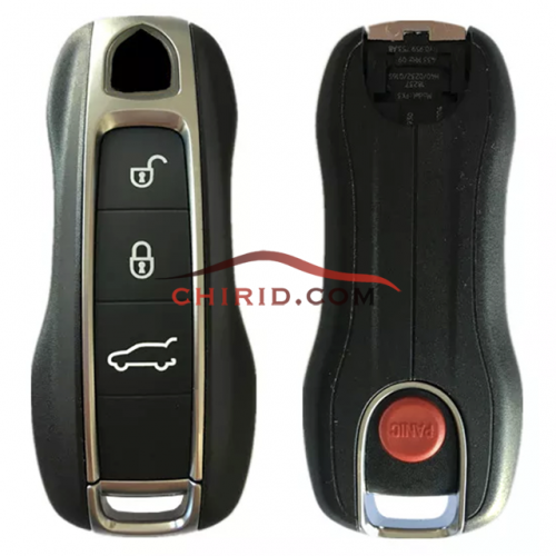 Original  Porsche keyless 4buttons remote key with PCF7953P / HITAG PRO with 434mhz