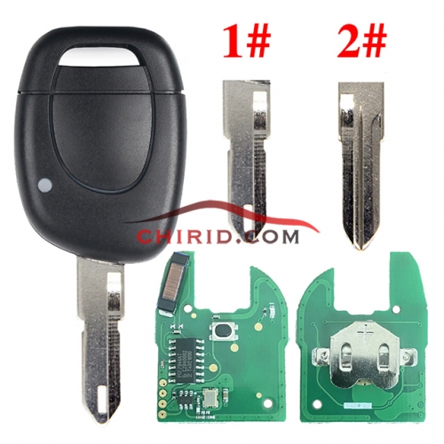 Renault:Symbol,Clio II,Kango II 1 Button remote key PCF7946-433MHZ  before 2000 year