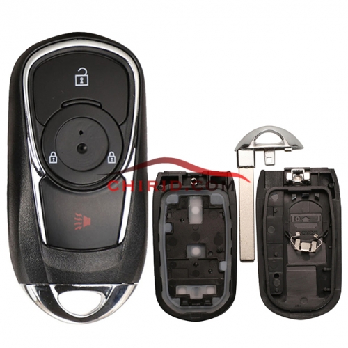 Chevrolet 3+1 buttons keyless key shell
